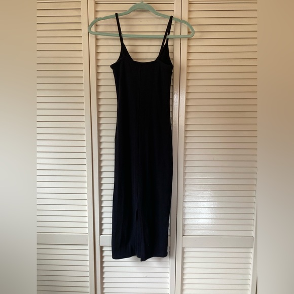 Bodycon Ribbed Midi Dress - Picture 4 of 5